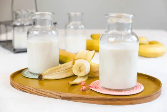 A Delicious Twist : Enjoy Banana Flavored Milk