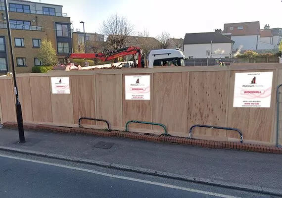 Building Site Hoarding