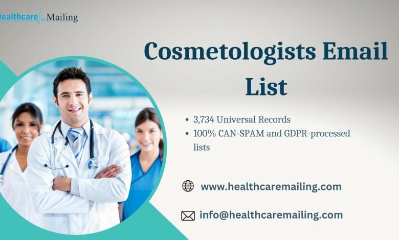 Cosmetologists Email List