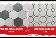 porcelain mosaic tiles vs ceramic mosaic tiles