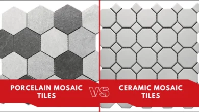 porcelain mosaic tiles vs ceramic mosaic tiles